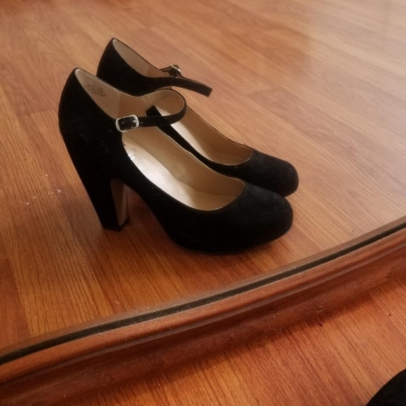 Crown Vintage Shoes - Crown Vintage Mary Jane Heels